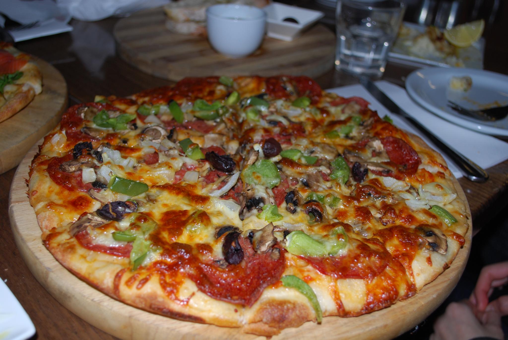 Diversidad de sabores, pizza mexicana