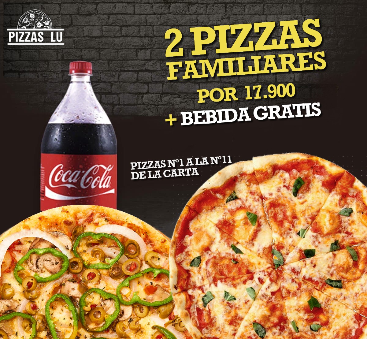¡Descuento exclusivo en pizzas gourmet! Válido solo hoy